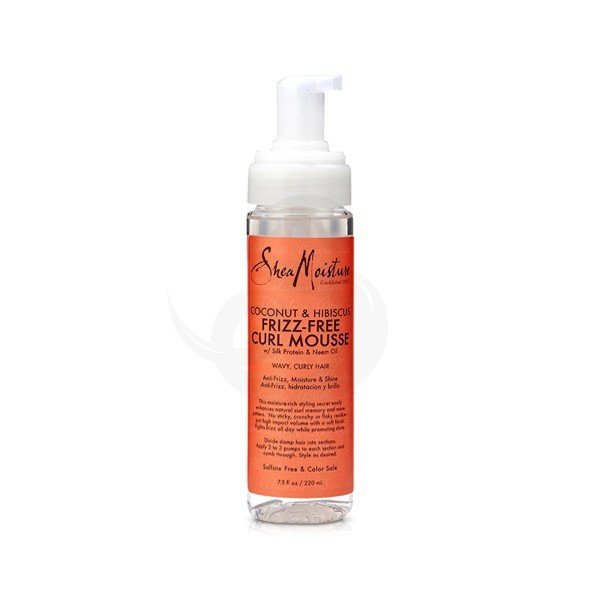 Shea Moisture Coconut & Hibiscus Frizz-Free Curl Mousse