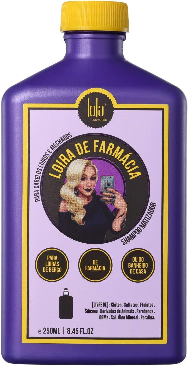 Lola Loira de Farmácia Shampoo Matizador 250ml