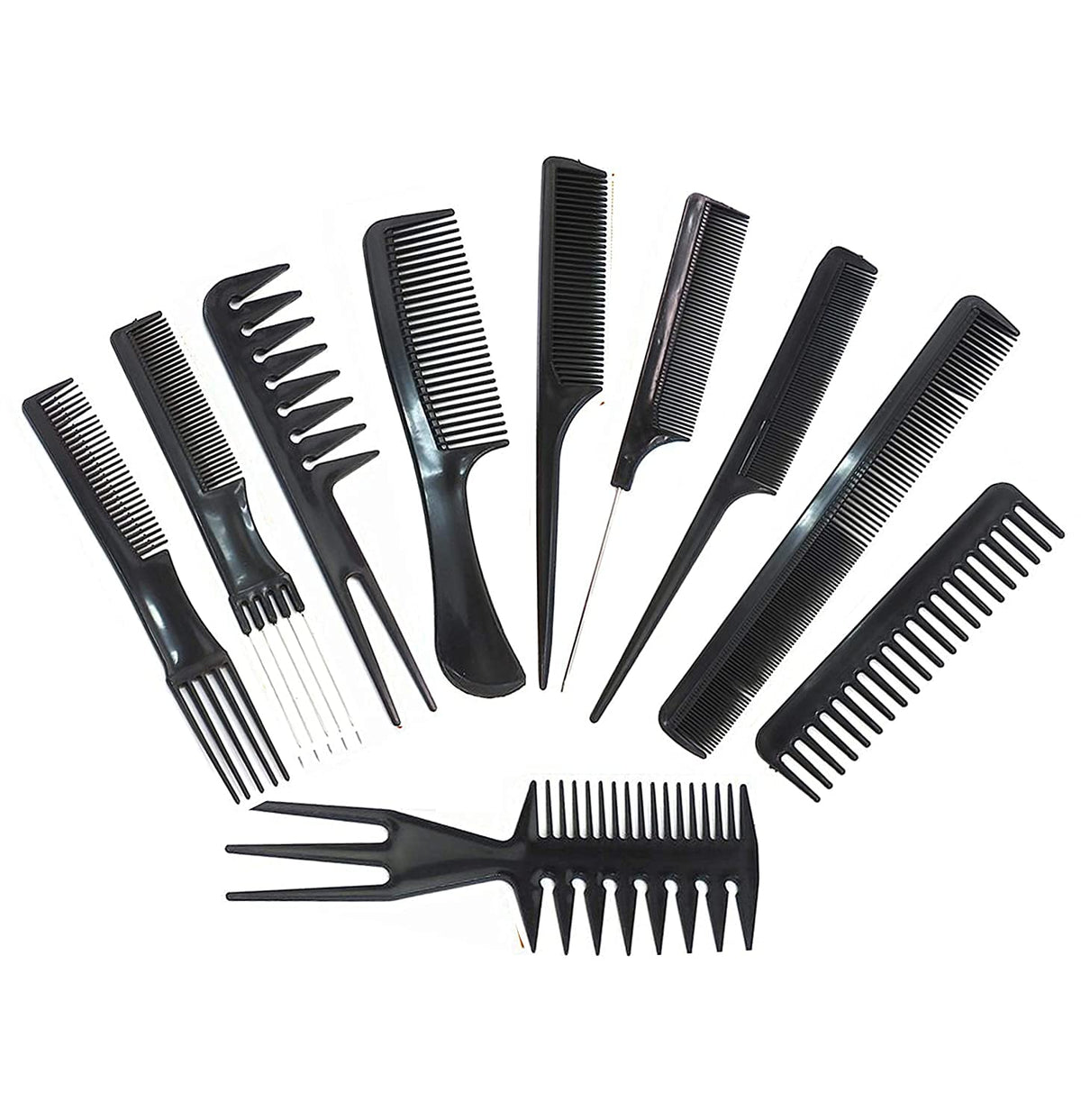 Hair Combe Black Plain