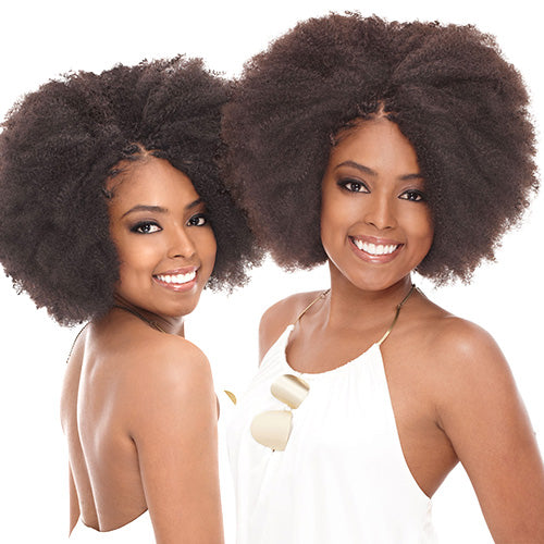 Ivory Hair Afro Kinky Bulk 24" #4
